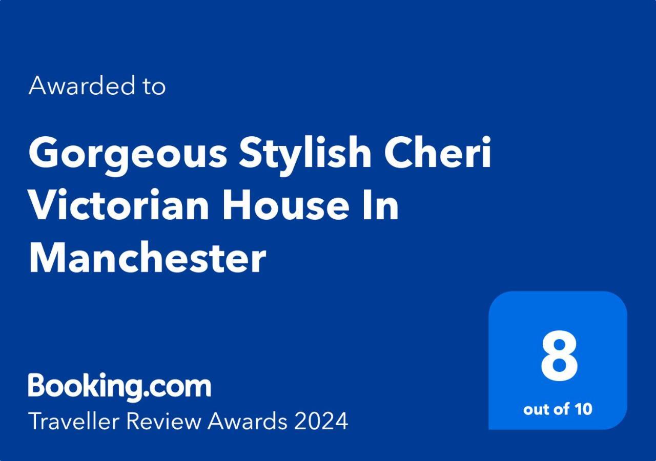 Gorgeous Stylish Cheri Victorian House In Manchester Villa Exterior photo